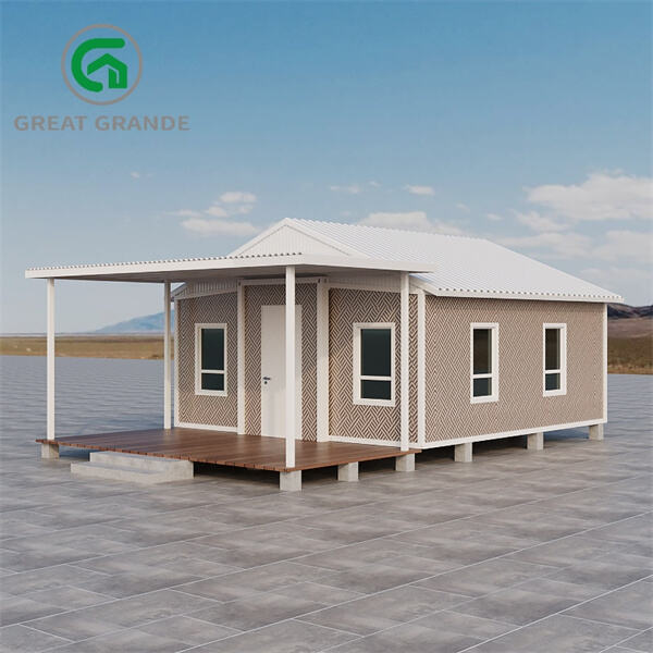 Maisons pliantes portables abordables sur le g