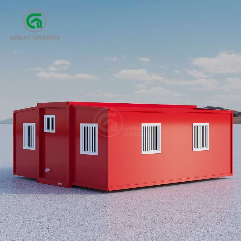 Grande Modern 20ft 2 Bedroom Extendable Prefabricated Home Container House Prefab House Expandable Container House factory