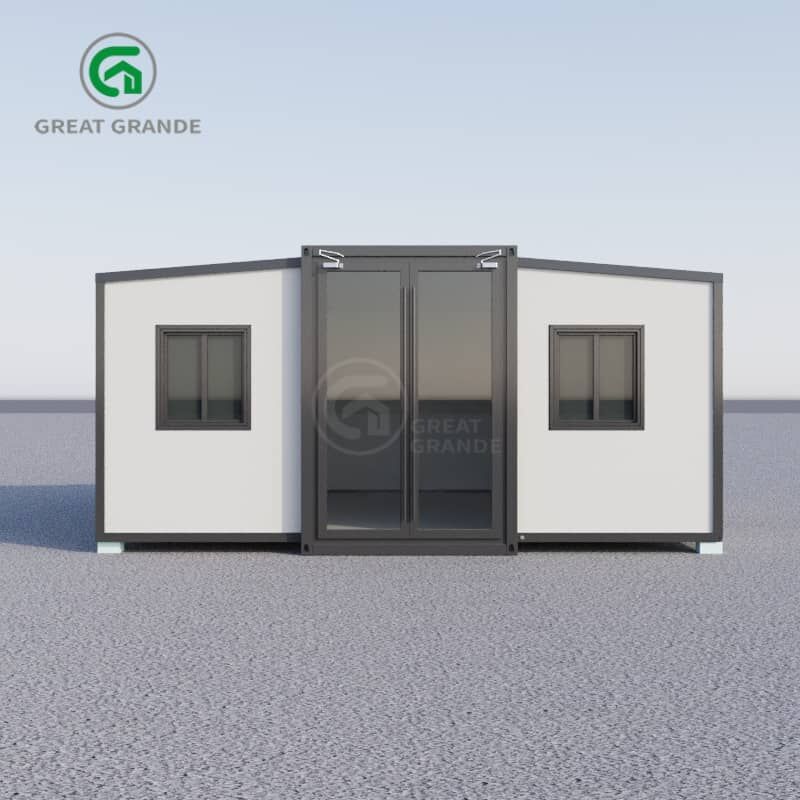 Grande Prefab Insulated Houses Luxury Extendable Container Prefabricated House Fast Build 20ft Homes Ready to Live supplier