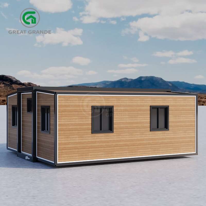 Prefab Modular Portable Luxury Comfortable Prefabricated Container House Easy Install factory