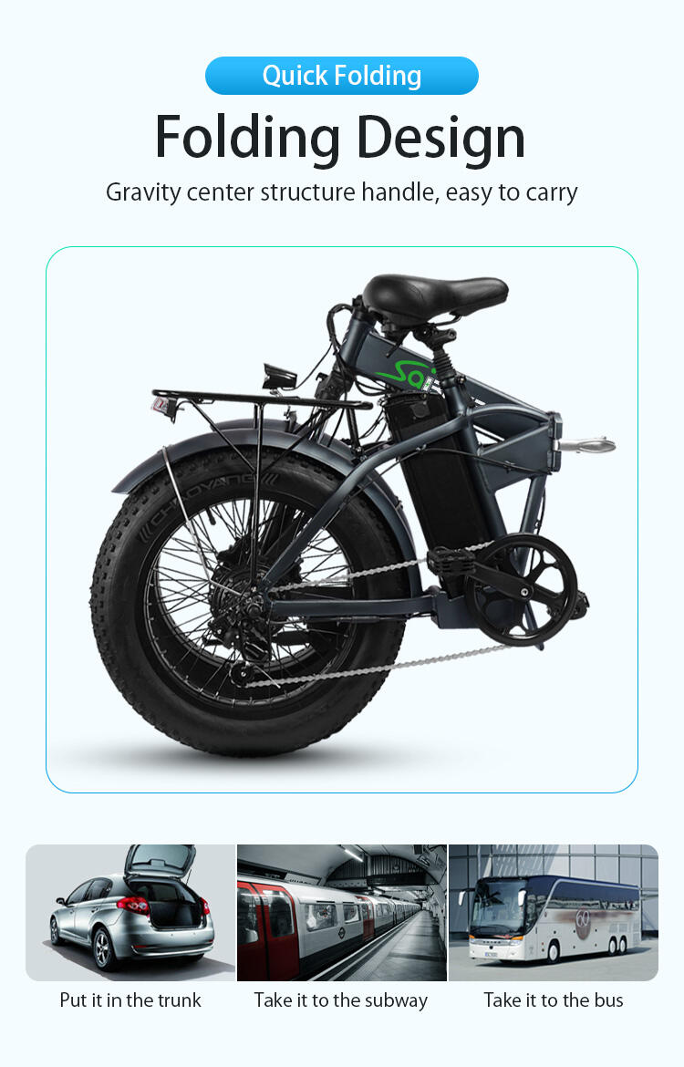 Cyclebike Snow Bicycle Electric Fat Tire Bike Cheapest Electric Bicycle Electric Folding Bike 500 watt E Bike E-bikes manufacture