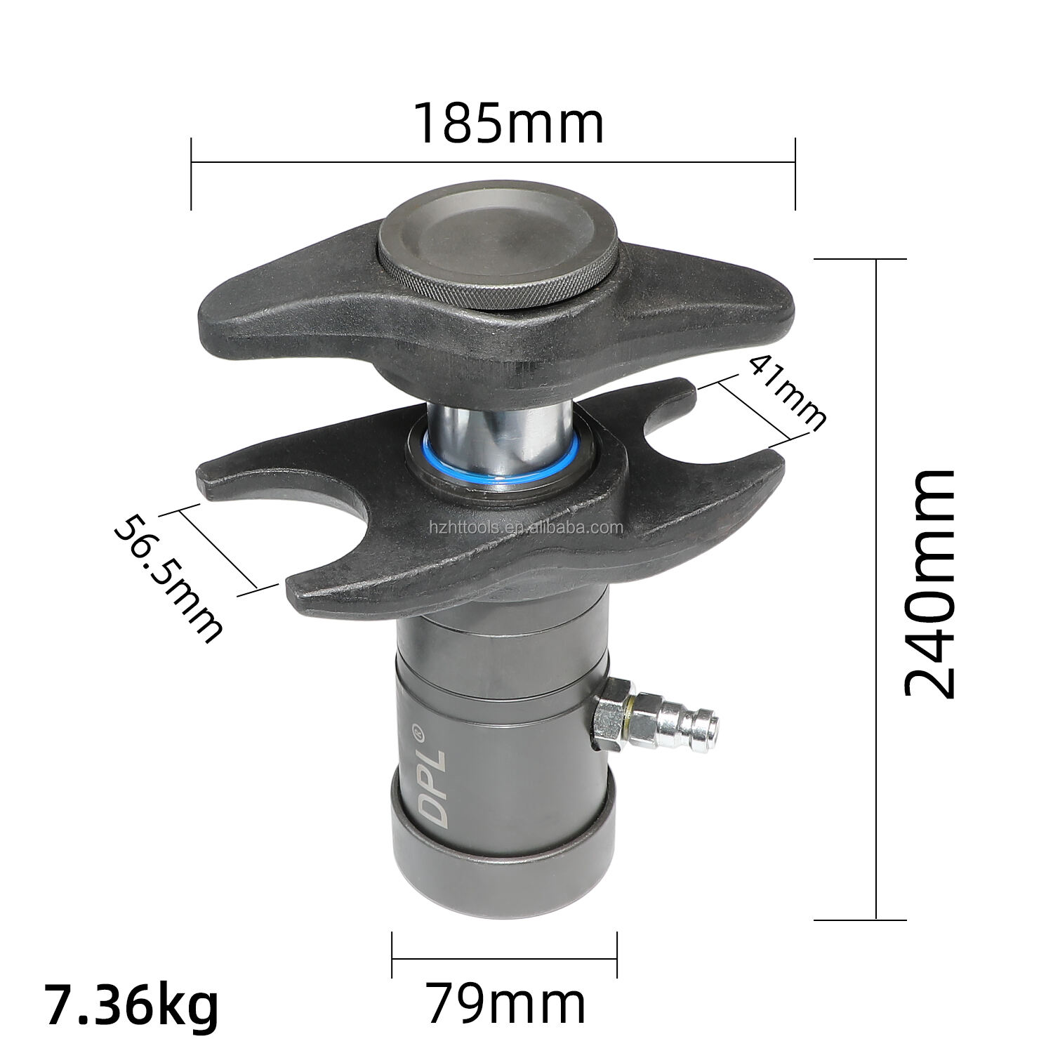 Pneumatic Hydraulic Heavy Duty Ball Joint Separator Extractor Remover Tool Puller 8.8T for Large Cars and Trucks Auto Tool Set details