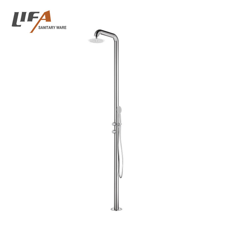 Sistema de ducha de playa de la mejor calidad Panel de ducha de acero inoxidable Columna de ducha exterior CF-5301