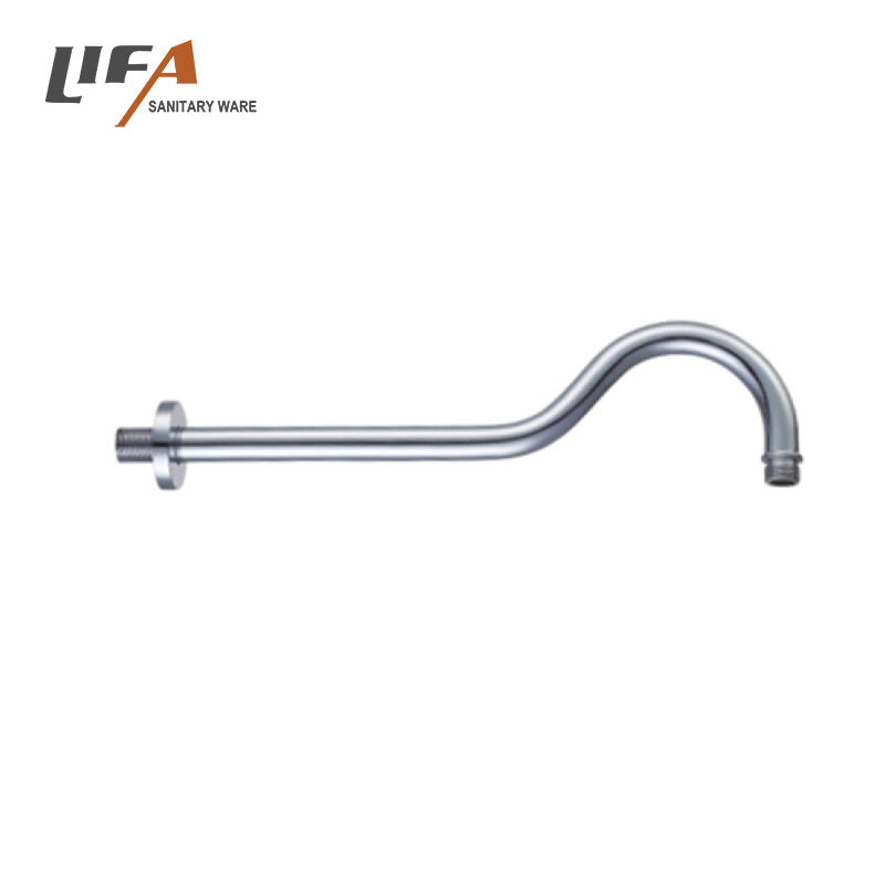 SS Wall mounted Shower head arm Stainless steel shower pipe for head shower F01