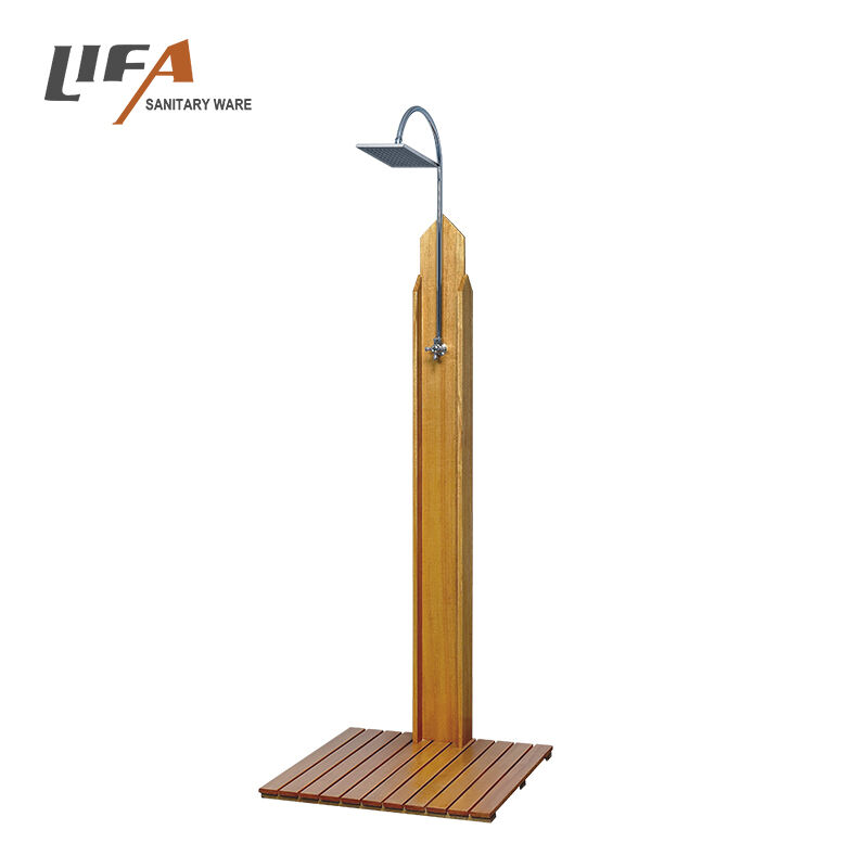 High quality fashion designed outdoor wooden shower panel CF-5006