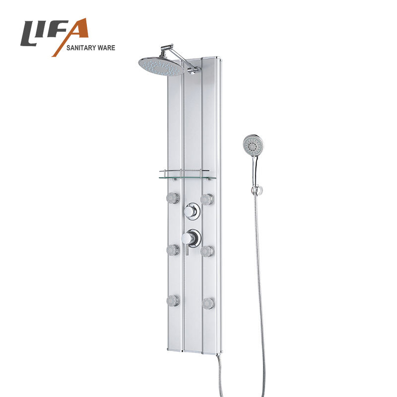 Panneaux de douche muraux en PVC pour salle de bain, appareils sanitaires pour la maison CF-7003