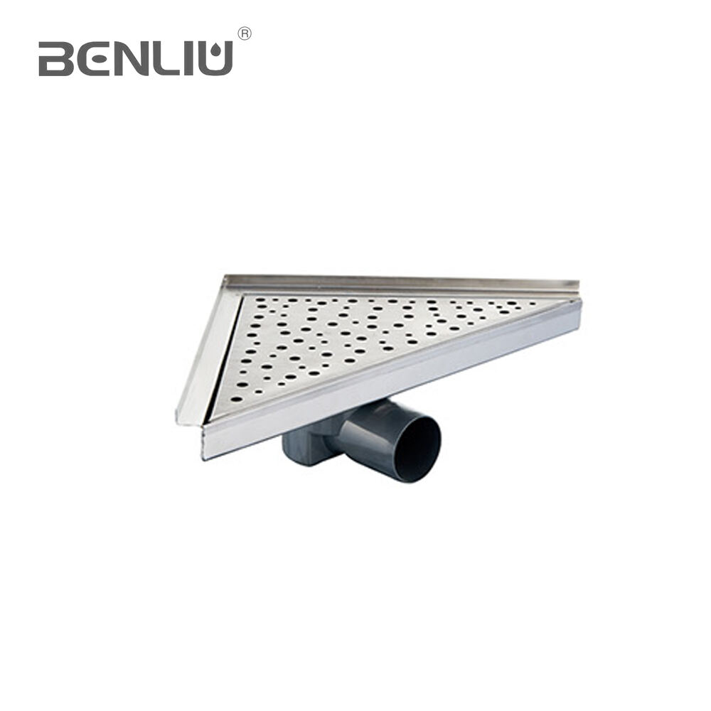 Contemporary anti-clogging stainless steel floor drain DR19