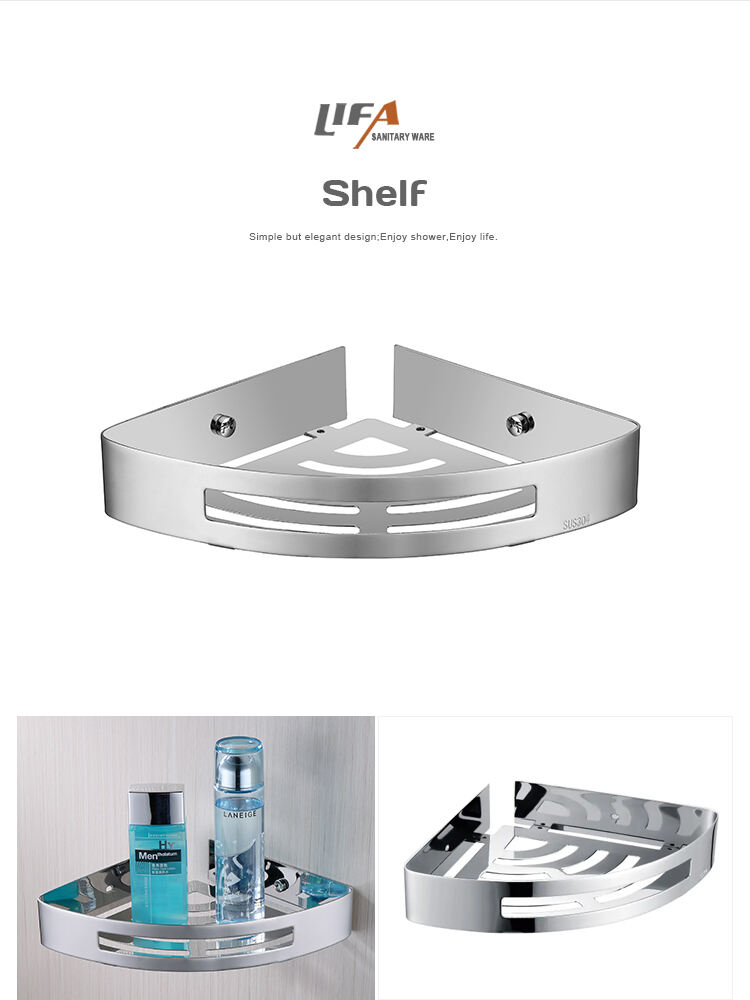 Bathroom corner shelf B1003 factory