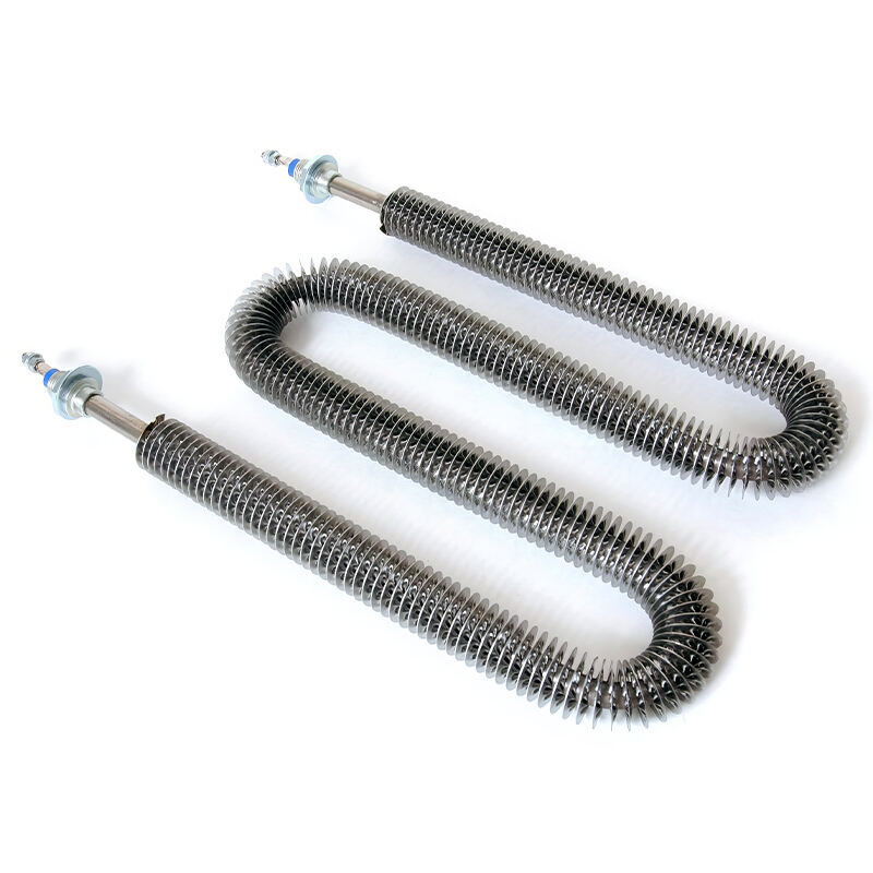 FTH003 Stainless Steel W Shape Electric Finned Tubular Heater For Air Heating Appilcation