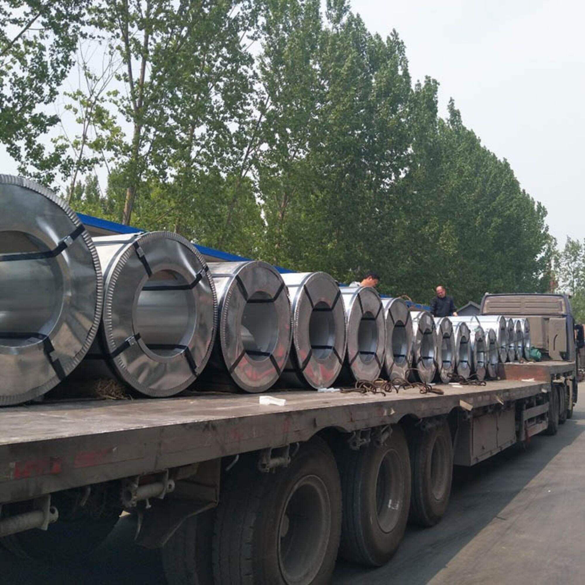 Exporting 50 tons of stainless steel coils t
