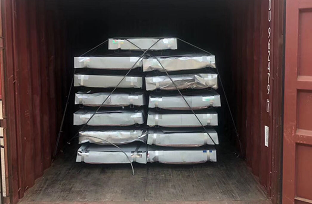 Esportare 20 tonnellate di lamiera di acciaio inossidabile 316L in Ecuador3