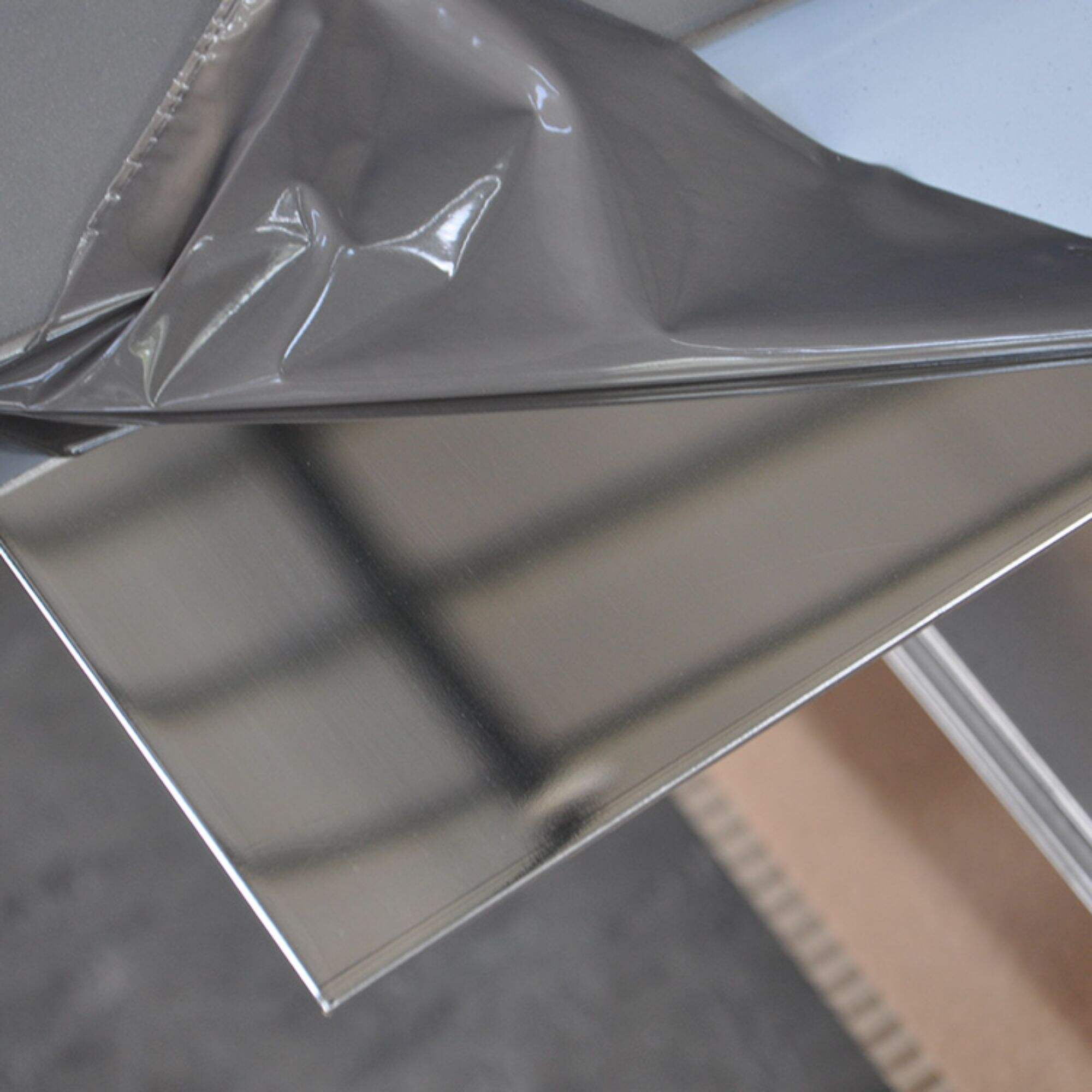 Stainless steel mirror plate