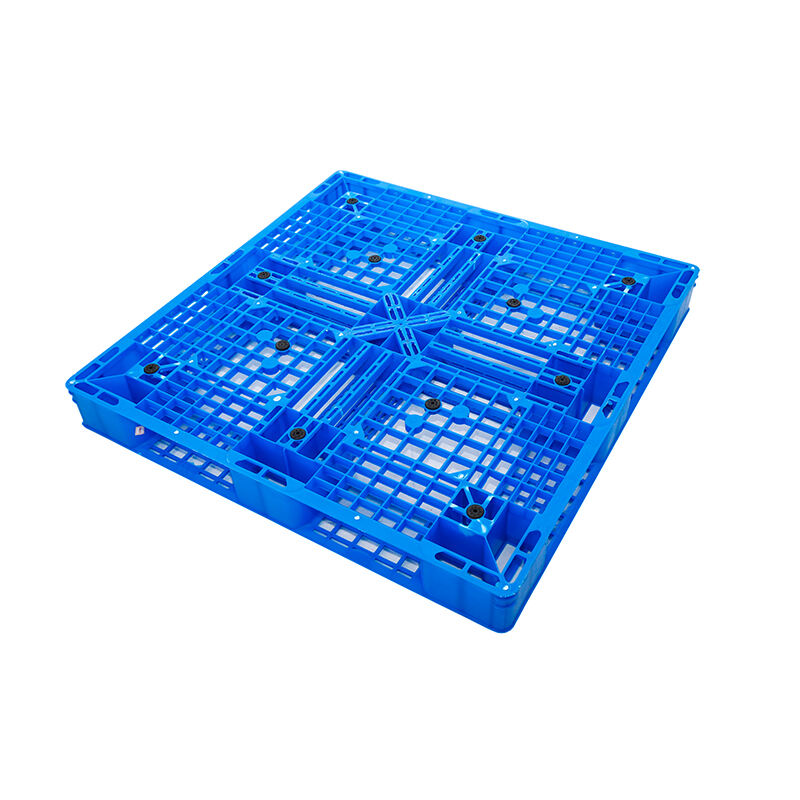 Buy Plastic Heavy Pallet 1100*1100mm 4 way Euro used plastic Shipping  pallets factory