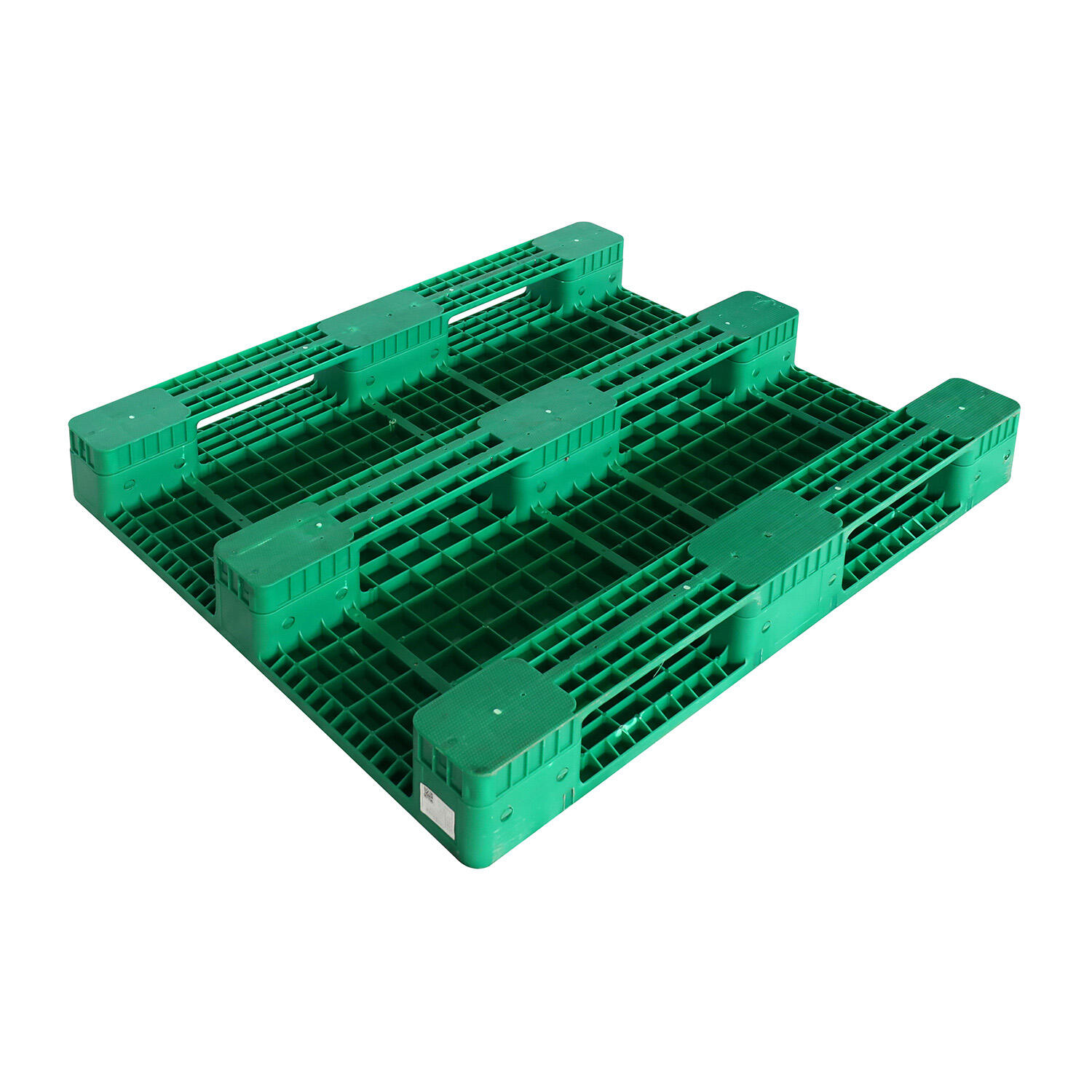 Plastic Green Non Slip Deck Pallet Industrial Warehouse 1210 Euro Cheap 4 Way Plastic Pallets for Sale manufacture