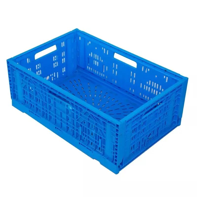 Factory Price Collapsible Plastic Basket Folding Plastic Storage Crates for Cold Fruit and Vegetables details