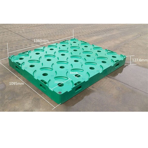 Ruimte en tijd besparen met plastic pallet magazijnopslag