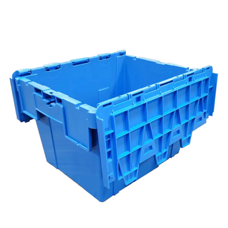 Thickened Diagonal Flamshell Plastic Pallets Folding Food Medical Logistics Boxes Turnover Boxes Fresh Food Other Applications details