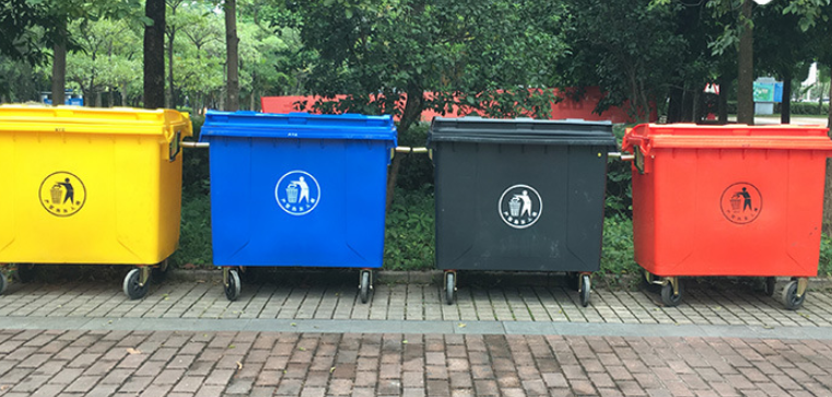 1100L/660L/360L/240L/120L Plastic Wheelie Bins Dustbin Wheels China Factory Suppliers Waste Bins details