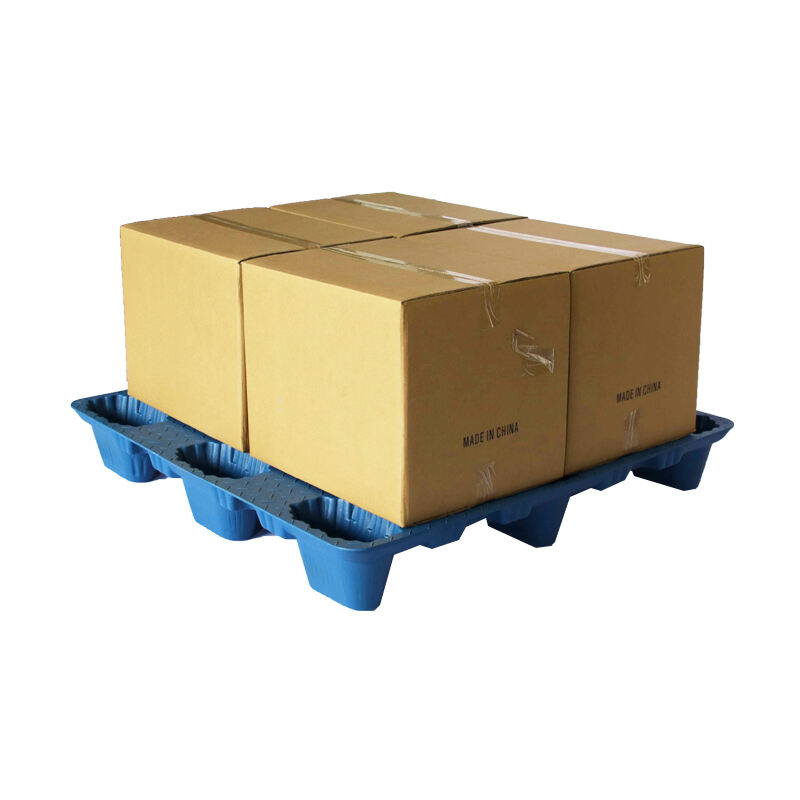 heavy duty 9 feet bottom transportation standard size 1210 dynamic load 1500KG nestable blow molding pallet factory