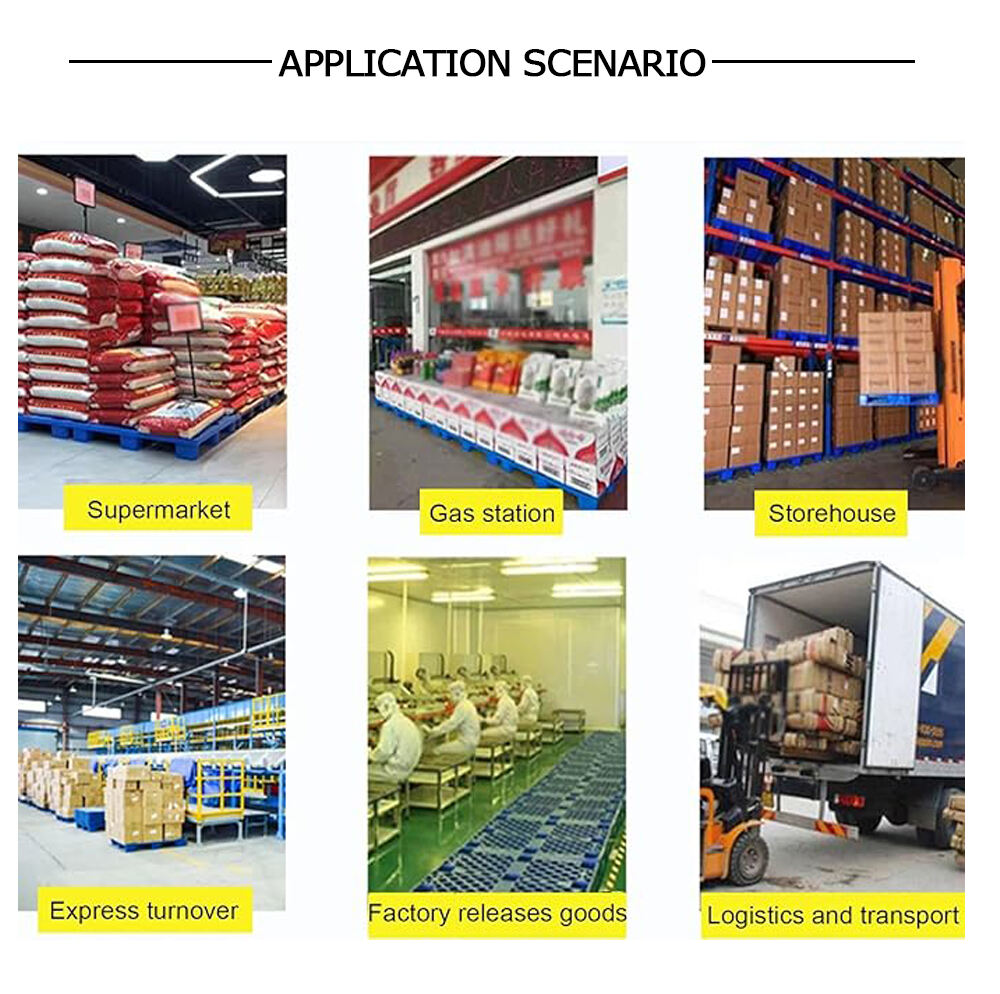 1100*1100 Heavy Duty Durable paletas de plastico industrial Blue hdpe Plastic Pallets Manufacturer factory