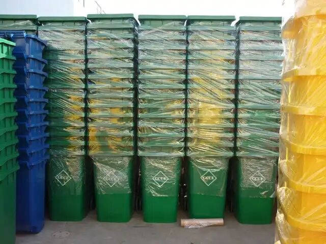 1100L/660L/360L/240L/120L Plastic Wheelie Bins Dustbin Wheels China Factory Suppliers Waste Bins details