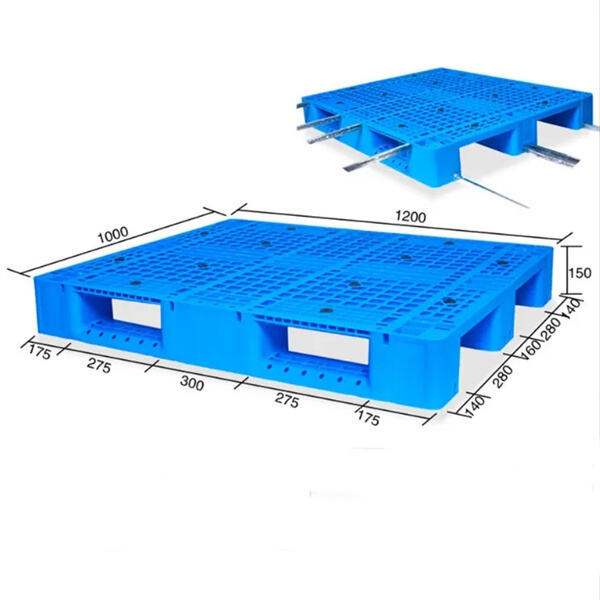 Unlike wooden pallets, plastic pallets do not splinter or harbor bacteria, making them safer and more hygienic for use in a range of environments.