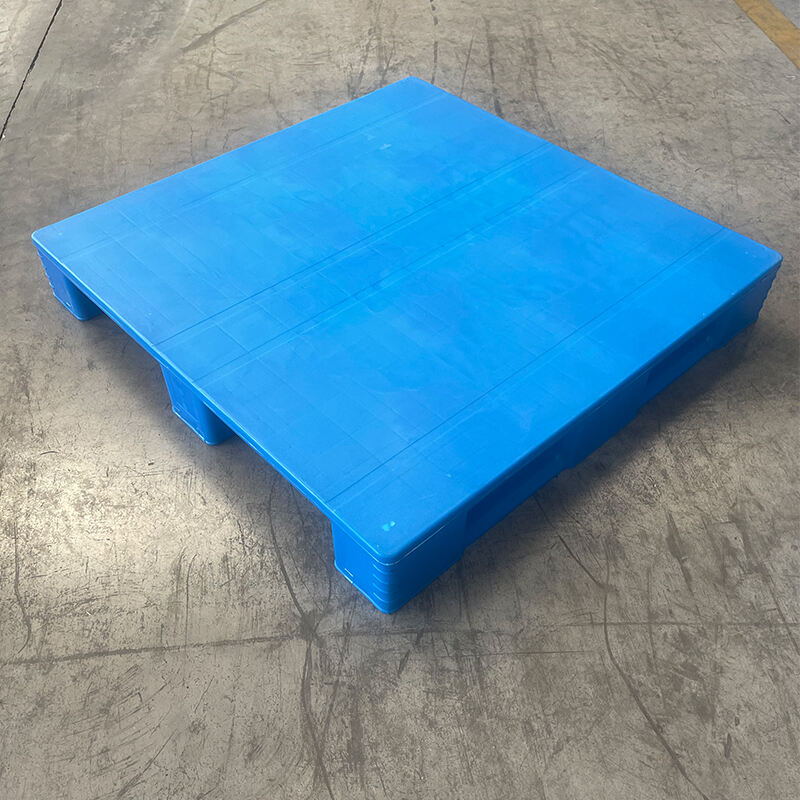 3 skid Heavy duty plastic pallet 1200x1200x165 Welded flat top transporting plastic pallets Fireproof and waterproof manufacture