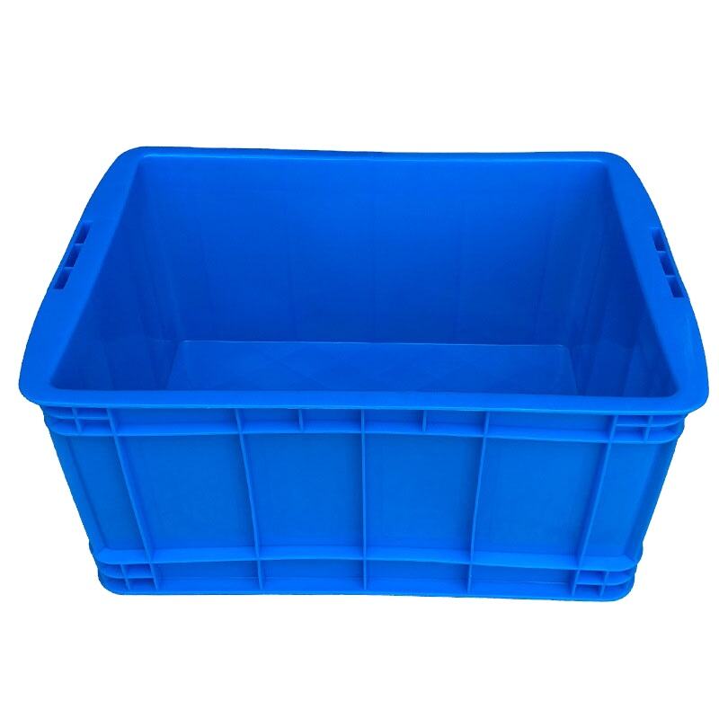 Thickened Plastic Turnover Box with Cover for Logistics Transfer Durable Crates for Safe Storage details