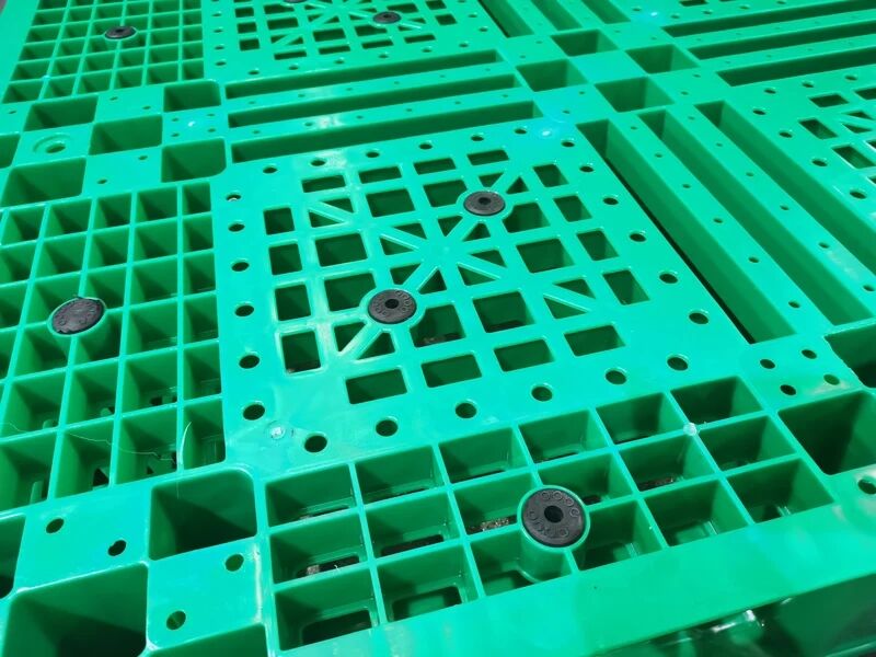 1100*1100 Heavy Duty Durable paletas de plastico industrial Blue hdpe Plastic Pallets Manufacturer supplier