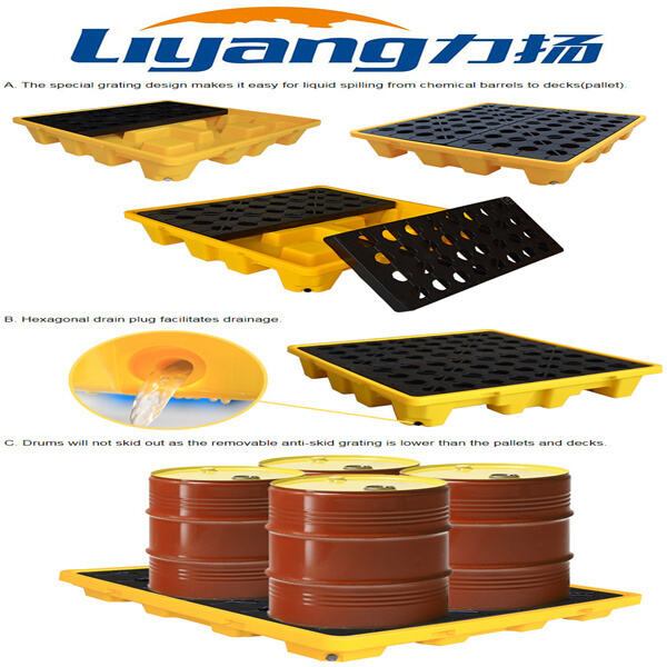 حلول صناعية اقتصادية باستخدام صوادق بلاستيكية من نوع HDPE