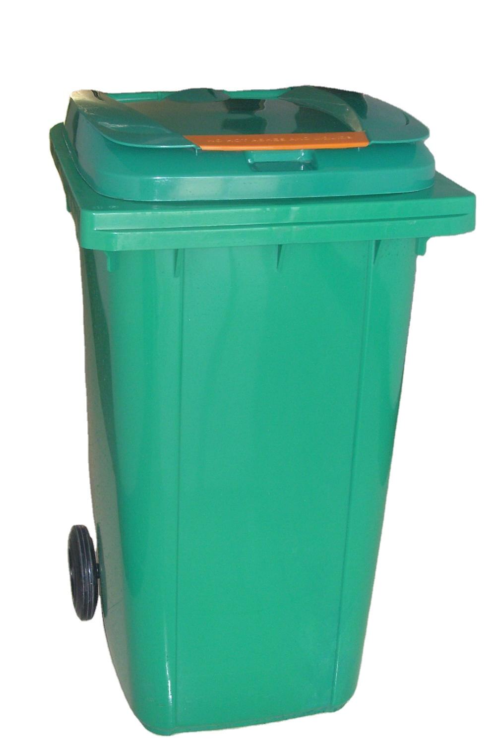 Outdoor Euro Plastic Garbage Trash Can Plastic Waste Container Bin supplier