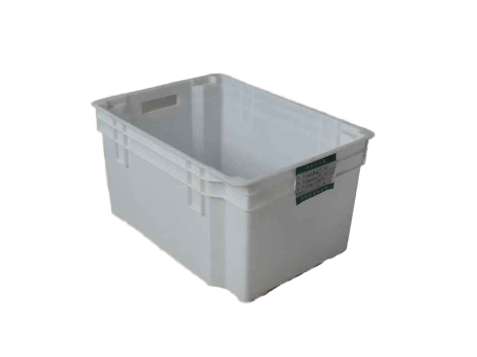 520*360*282mm Durable Solid Non-Folding Turnover Crate Product Category Crates details