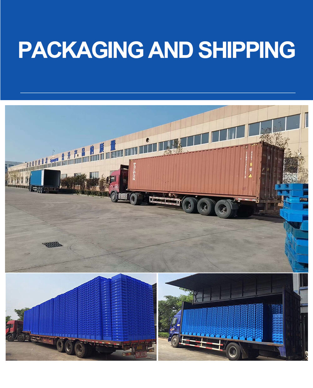 820x480x380mm Heavy Duty Large storage Fruits and Vegetables Moving Shipping Crate Box with lids manufacture