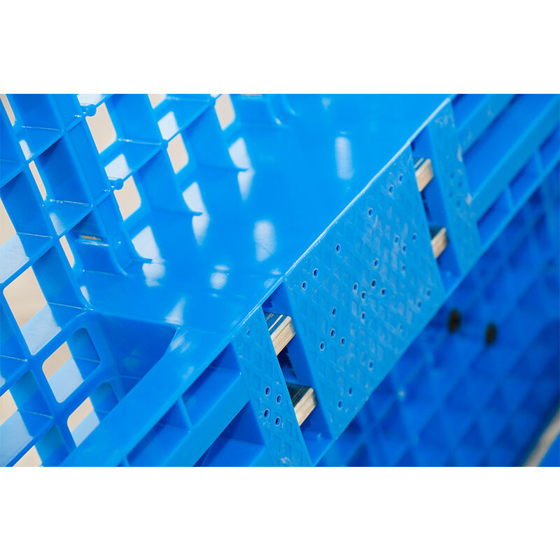 Heavy Duty Industrial Single Side Plastic Palette 1200 x 1000 mm 40x 48 Euro Plastic Pallets for Transport shipment manufacture