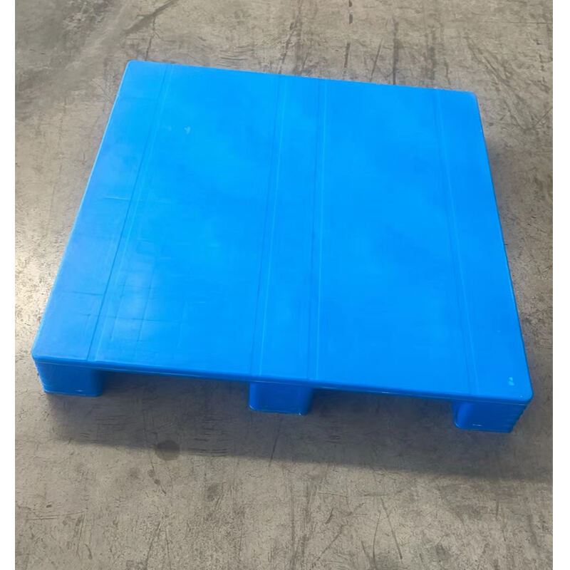 3 skid Heavy duty plastic pallet 1200x1200x165 Welded flat top transporting plastic pallets Fireproof and waterproof manufacture