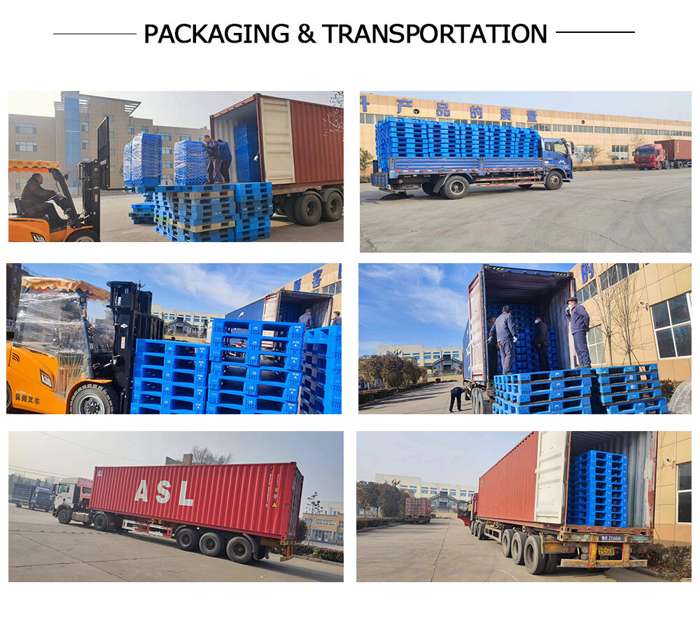 1100*1100 Heavy Duty Durable paletas de plastico industrial Blue hdpe Plastic Pallets Manufacturer details