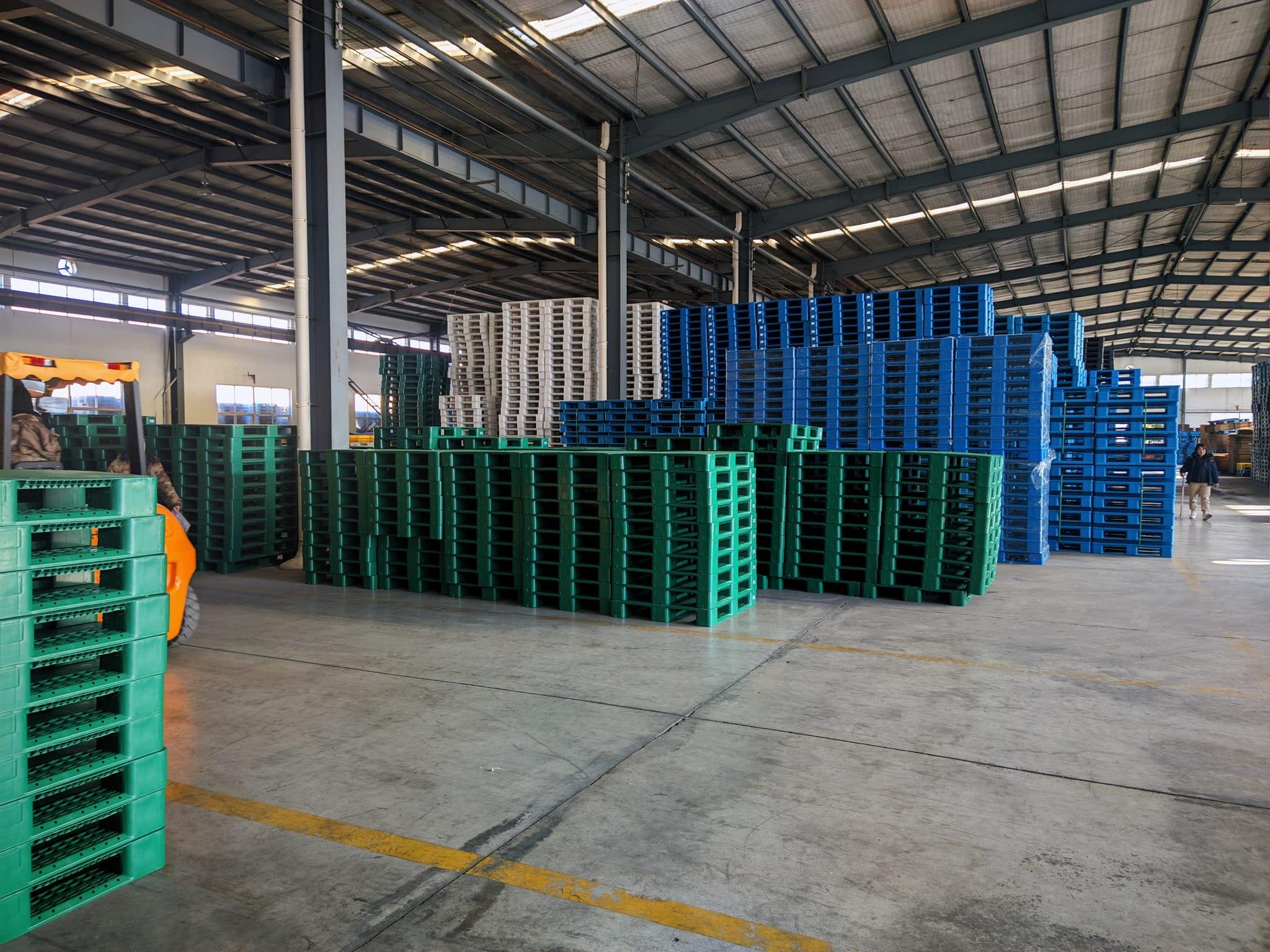 9 feet plastic pallet Nestable stackable large recycled euro plastic pallet for storage 120x80 factory