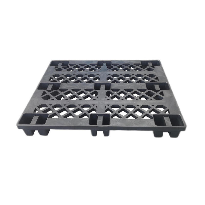 heavy duty 9 feet bottom transportation standard size 1210 dynamic load 1500KG nestable blow molding pallet factory