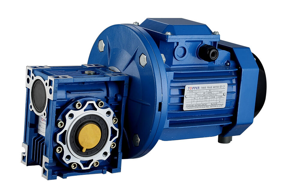 SMALL ALUMINUM HOUSING RV SERIES WORM GEARBOX RV040 1:100 manufacture