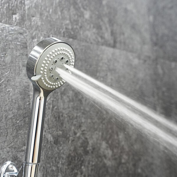 Get clean faster and more efficiently with a high pressure shower head