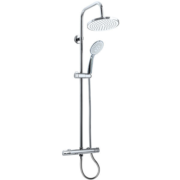 Experience the Ultimate in Shower Comfort with a Thermostatic Rain Shower Combo Set.