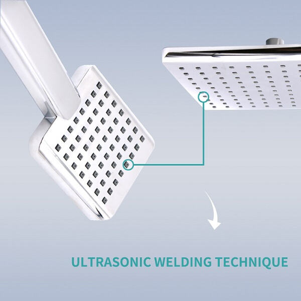 Modernisiere dein Badezimmer mit einer flexiblen Handdusche und Duschkopf-Kombination