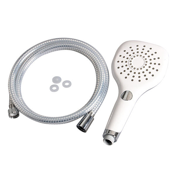 Profitez de l'expérience de douche ultime avec une tête de douche et un flexible haute pression