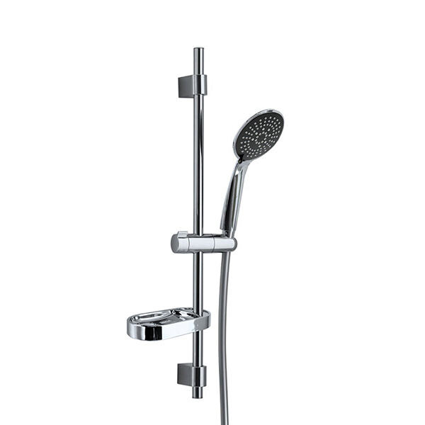 Enhance your bathroom decor with a sleek and modern wall mounted shower set