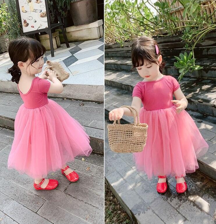 Green Horizon Summer Baby Clothes Tutu Party Skirts Toddler Girls Dresses Kids Clothing Ballet Princess Girl Lace Dress details