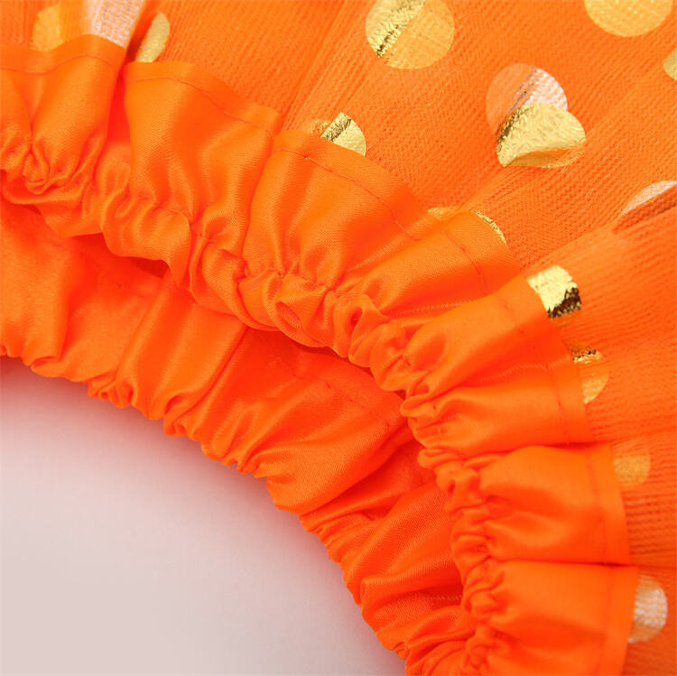 Green Horizon Toddler Pettiskirt Christmas Holiday 2-8 years Kids Gold Dot Mesh Dress Skirt Girls Polka 3 Layers Tutus Skirts factory