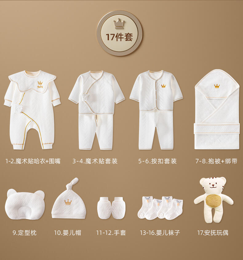 Green Horizon babe Newborn Clothes Baby Gift 100% Cotton Solid Newborn sets for babi Unisex Bodysuits babi clothing set girl manufacture