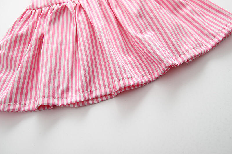 Newborn. Clothes Sleeveless Dress + Briefs 2PCS Set Infant Girls Summer Striped Summer Dress For toddler details