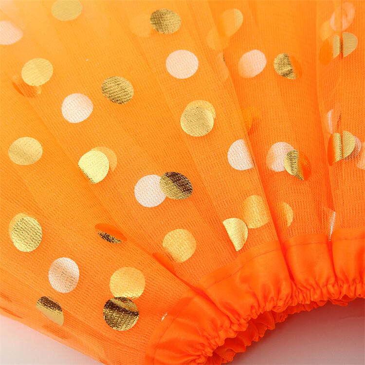 Green Horizon Toddler Pettiskirt Christmas Holiday 2-8 years Kids Gold Dot Mesh Dress Skirt Girls Polka 3 Layers Tutus Skirts supplier