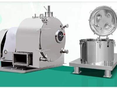 Advantages of Using a Flatbed Top Discharge Centrifuge for Separation Processes